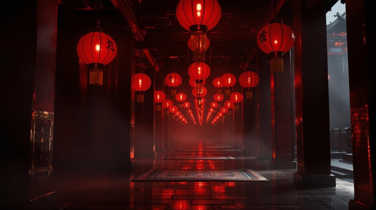 色优优影院出品《长安夜未央》-古装悬疑巨制高清海报